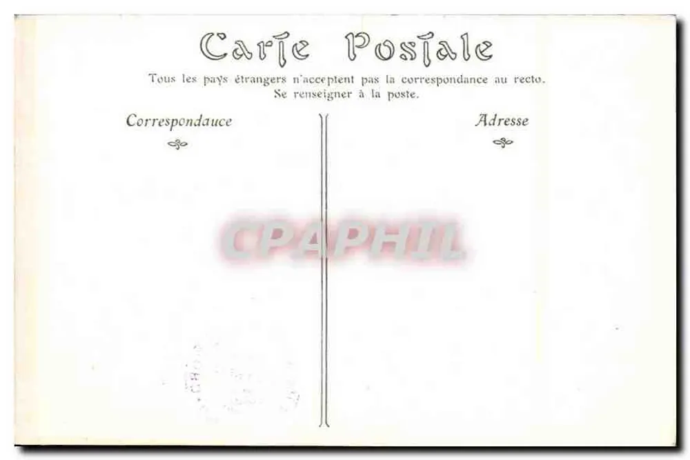 Castelo de CHAMBORD — Facha Norte - Verso