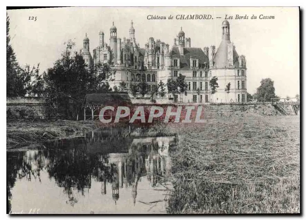 Castelo de CHAMBORD — Os Margens do Cosson - Frente