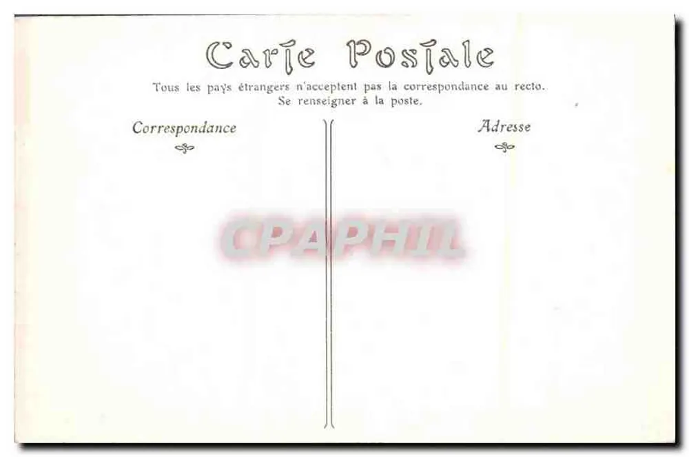 Chambord — Os Margens do Cosson — Editor não identificado, número de série 121 - Verso