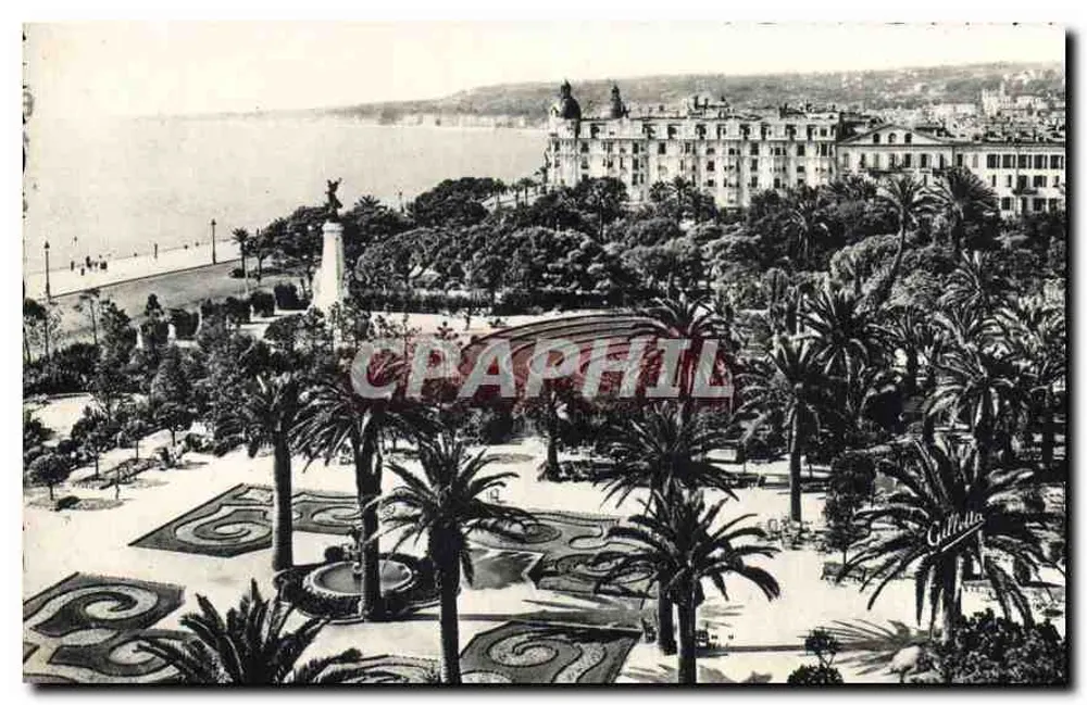 Jardins Albert — Panoramablick — L. Gilletta, Fotograf - Vorderseite