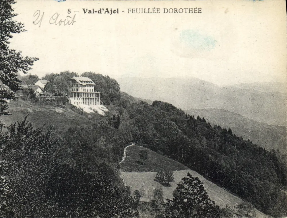 Val-d'Ajol - Feuillée Dorothée — Editora: Edição Drouin - Frente