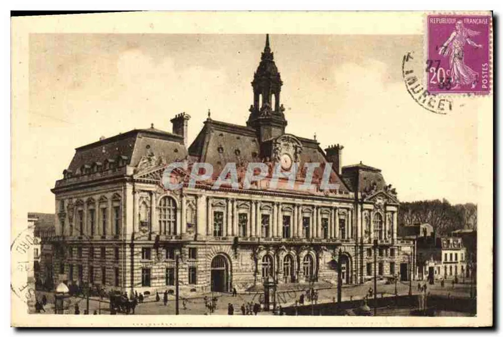 Tours (Loire) — Rathaus — Verlag R. Dorange, Nr. 6 - Vorderseite