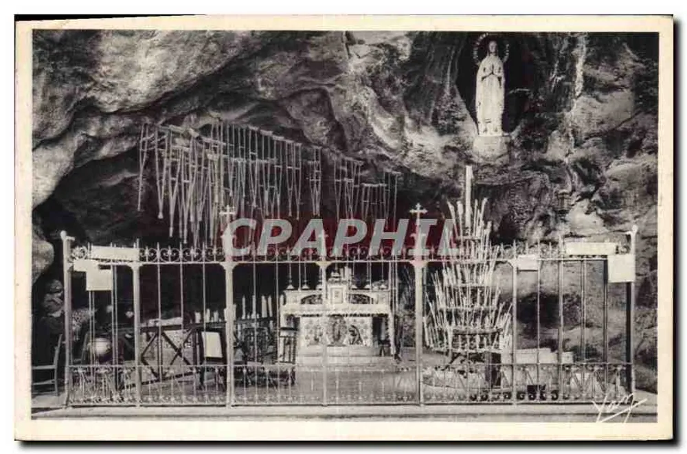 Gruta Milagrosa — Lourdes — Edição fotográfica Qymaullt - Frente