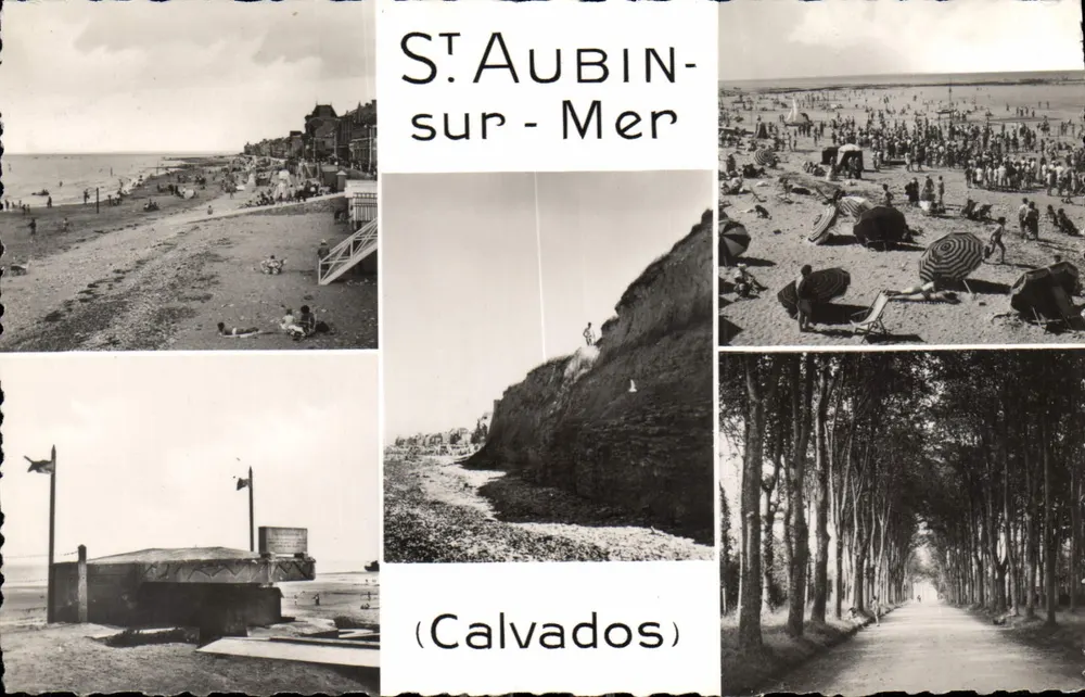 Saint-Aubin-sur-Mer — Verschillende aspecten — Uitgave « La Cigogne » - Voorkant
