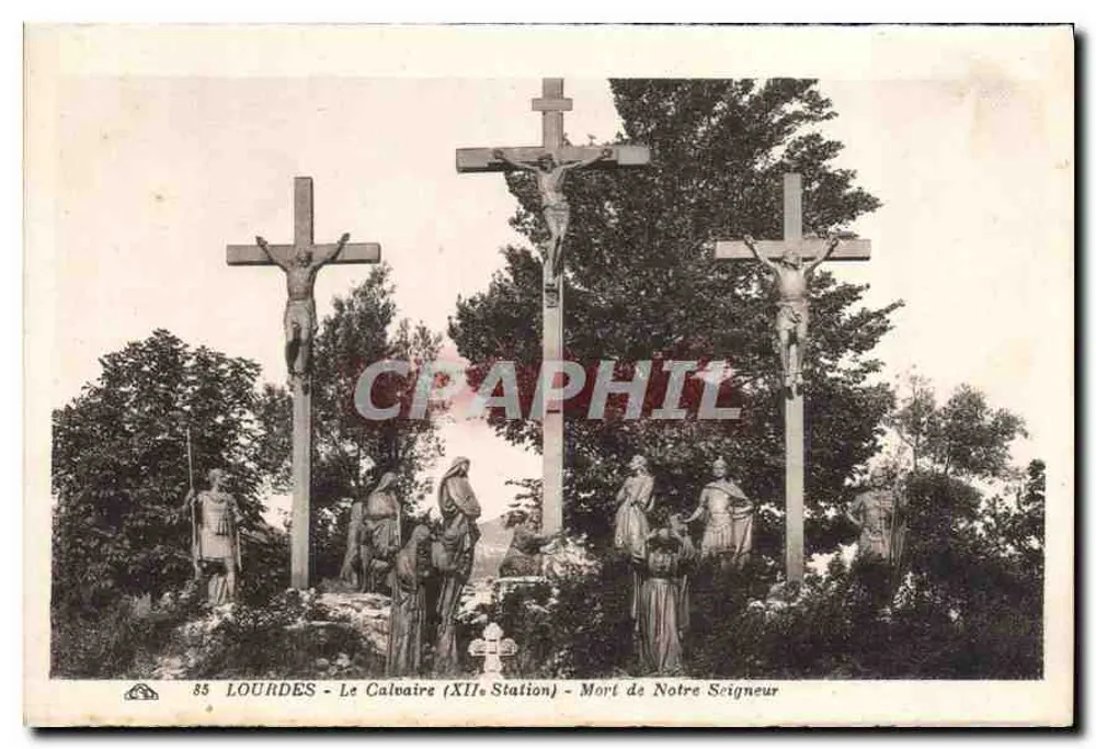 Lourdes - Der Calvary (12. Station) - Tod unseres Herrn - Vorderseite