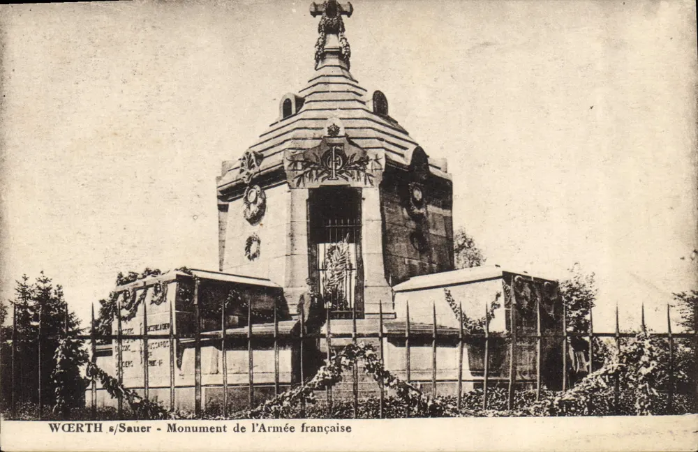 Wcorth s/Sauer - Monumento dell'Armata francese — editore L. Levy - Recto