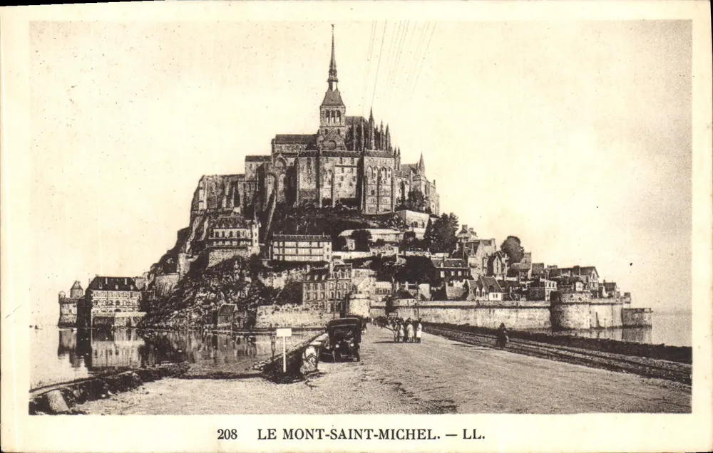Mont-Saint-Michel — LL. — n° 208 - Awers