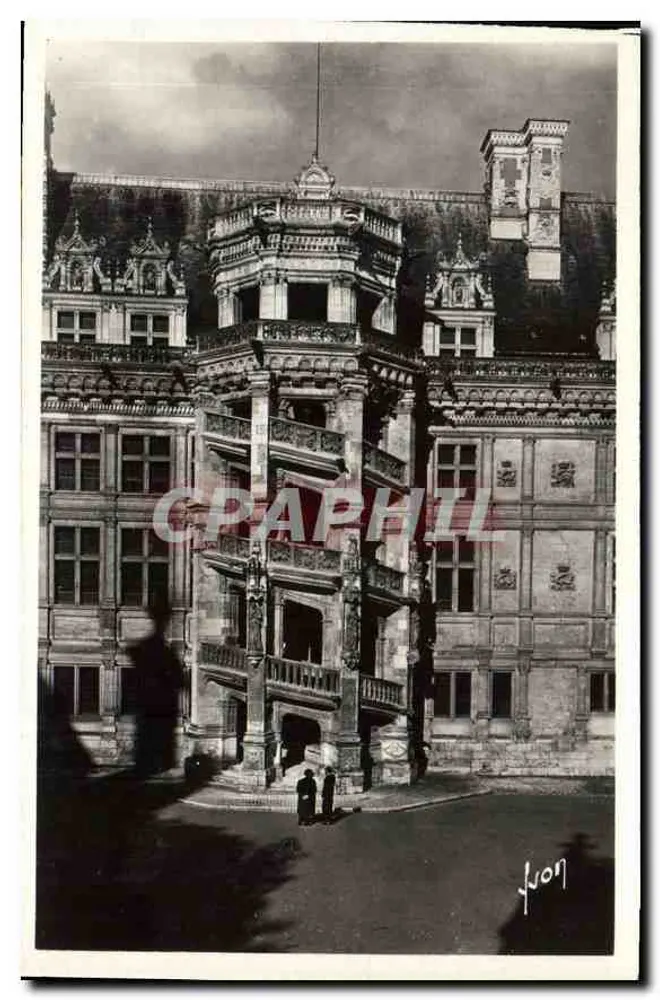 Das Schloss, Treppenhaus François Ier — Blois (Loir-et-Cher) — Éditions d'Art, Paris - Vorderseite