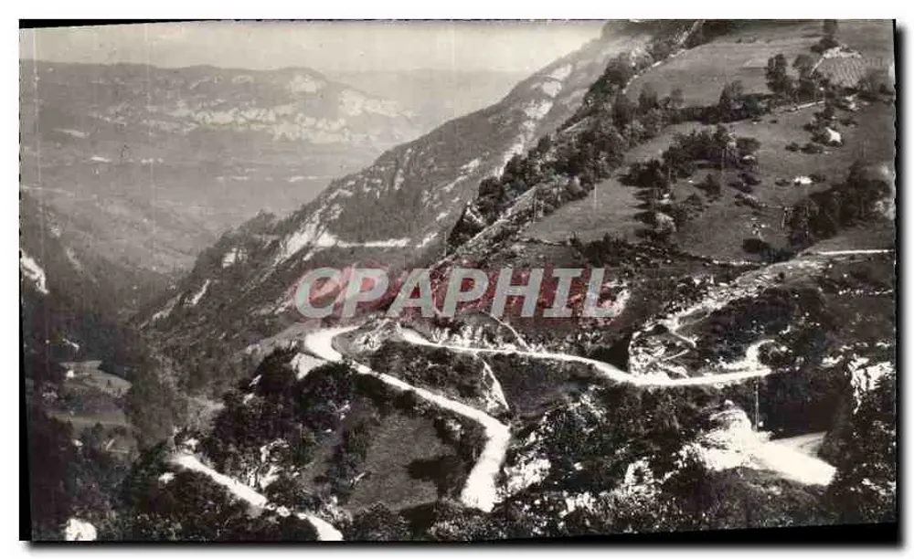 Os lacetos de Septmoncel — Jura Touriste — Imprimerie Rourceos - Frente