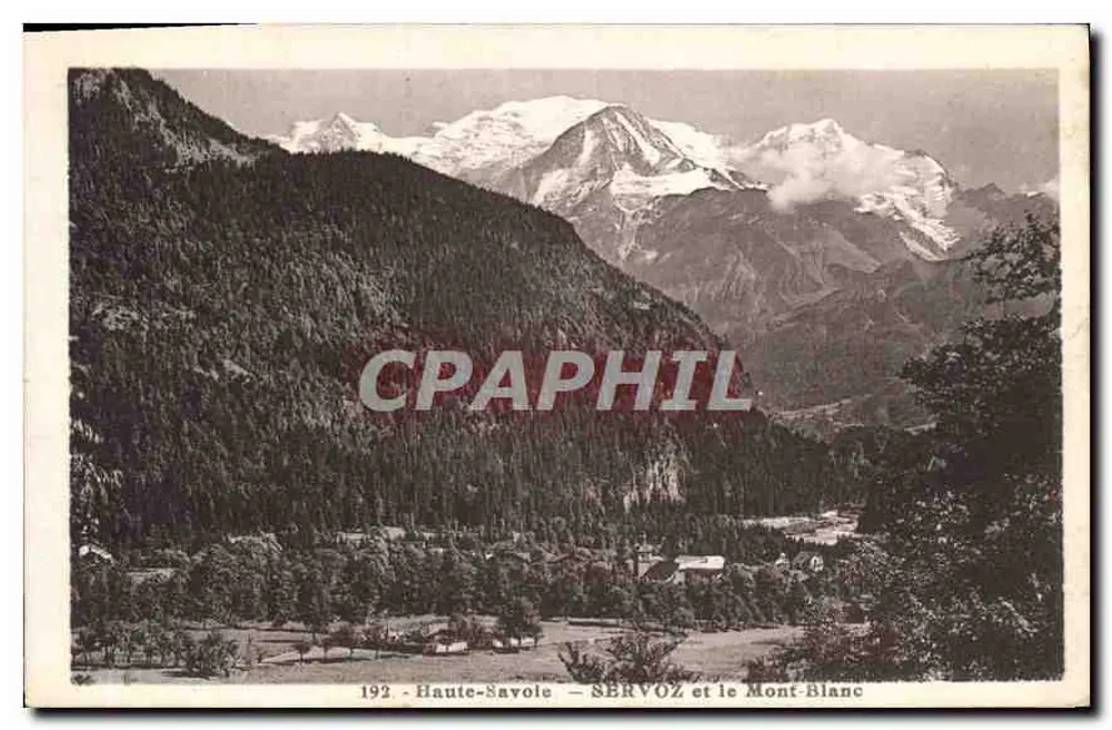 सर्वोज और मॉंट-ब्लैंक - हॉट-सैवोइ - संख्या 192 - आगे