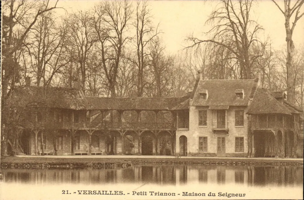 Versailles - Petit Trianon - Maison du Seigneur — J. Bellamy, n°21 - Frente