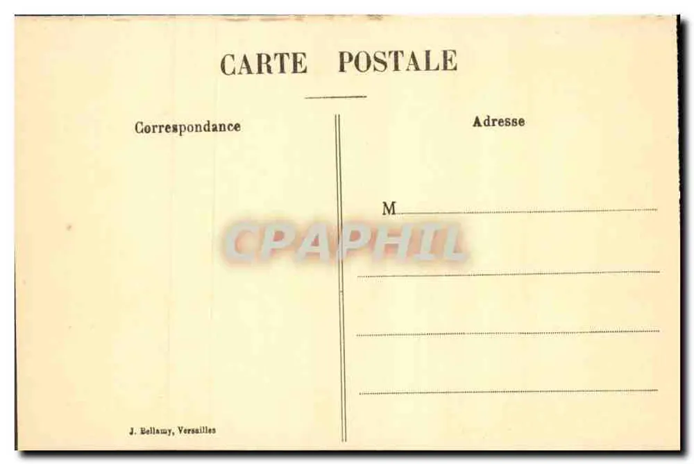 Versailles - Petit Trianon - Maison du Seigneur — J. Bellamy, n°21 - Verso