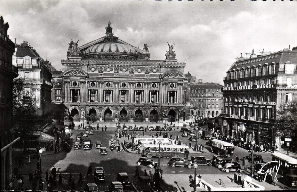 Place de l'Opéra — Paris — Éditions d'Art Guy - Frente
