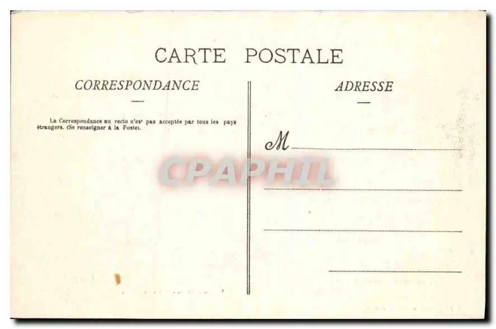 Pau — Allgemeiner Blick auf Bizenos — Éditions & Galeries Réunies, Pau, Nr. 3 - Rückseite
