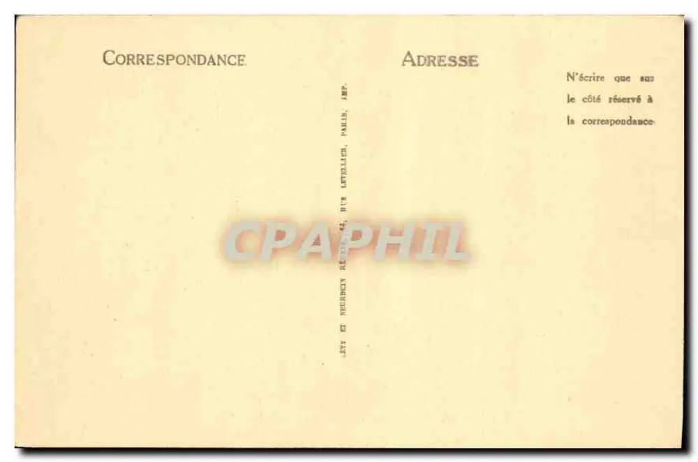 Loches — O Castelo Real — LL. — N°80 - Verso