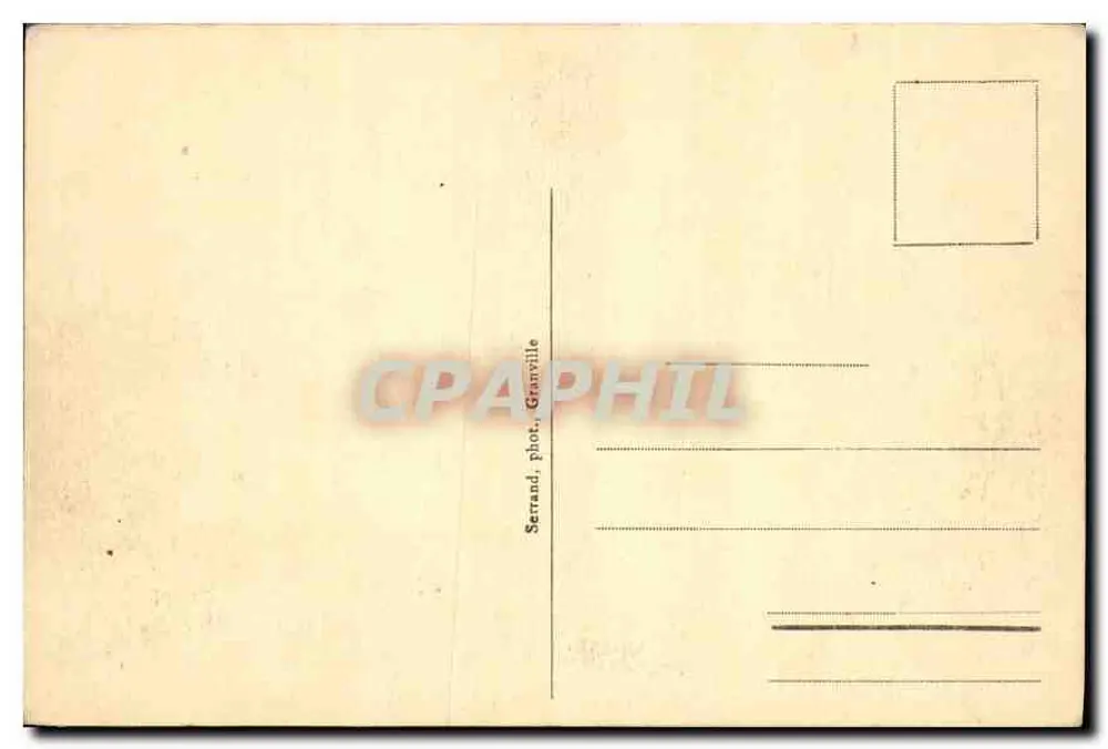 Granville - A Tempestade — Serrand, fot. Granville, n° 99 - Verso