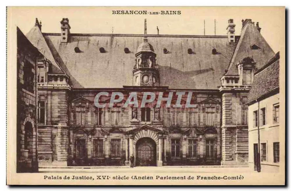Palast der Gerechtigkeit — 17. Jahrhundert (Ehemaliger Parlament der Franche-Comté) — Ausgabe durch den Besançon Initiative Syndikat - Vorderseite