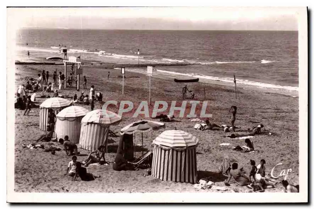 Cabourg — A Praia — REAL PHOTO G.A.F. — n°209 - Frente
