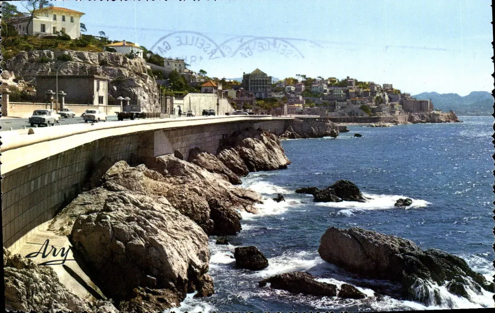 Neue Promenade der Corniche — Marseille — Verlag Ary - Vorderseite
