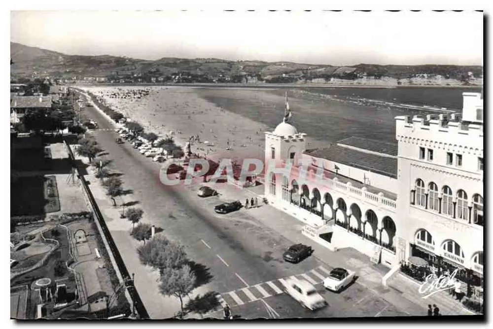 Die Strandpromenade und das Casino — Hendaye-Plage — Luxe Editions * Estel - Vorderseite