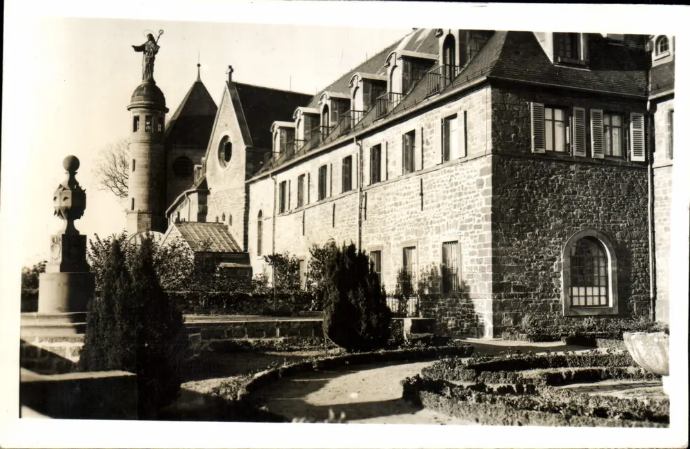 Monte Santa Odile — O Convento — A Terrasse — Edição M. WANNER - Strasbourg - Frente