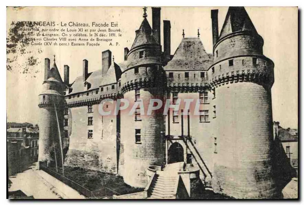 Villeneuve-lès-Avignon - O Castelo, Fachada Leste — editor A. Pepeghin, n°37 - Frente