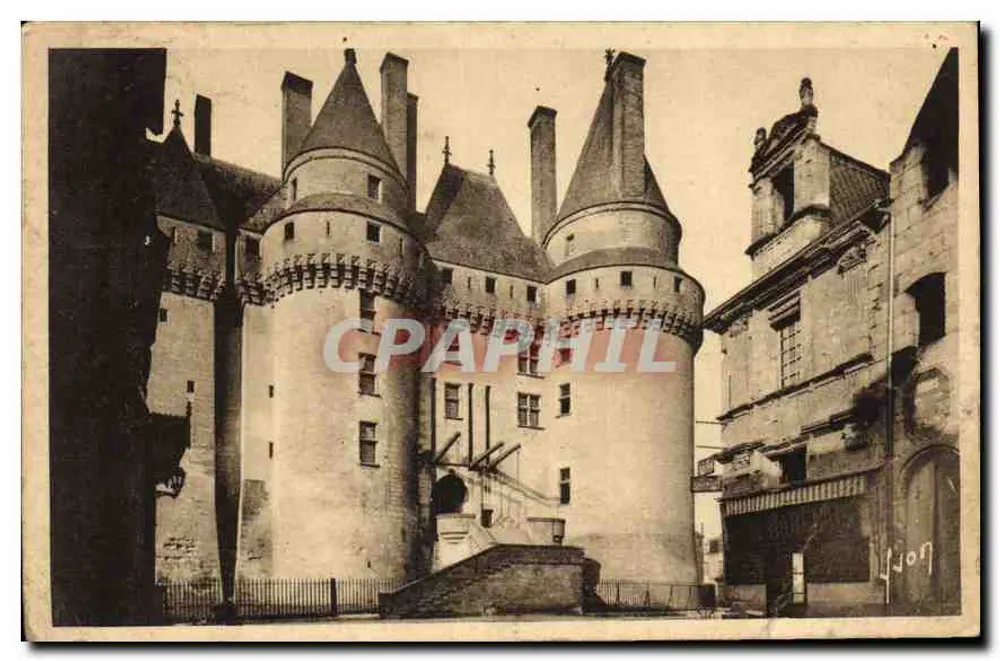 Langeais (Indre-et-Loire) — Eingang zum Schloss — Les Éditions d'Art 'AVON', Paris - Vorderseite
