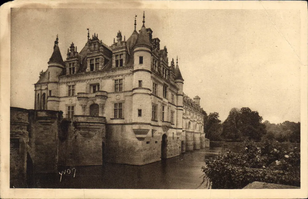 Castelo de Chenonceaux — Castelos da Loire — Edição de Arte YVON - Frente