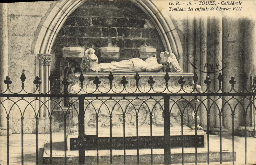 Grab der Kinder von Charles VIII — Tours — Kathedrale — G.B. - 56 - Vorderseite