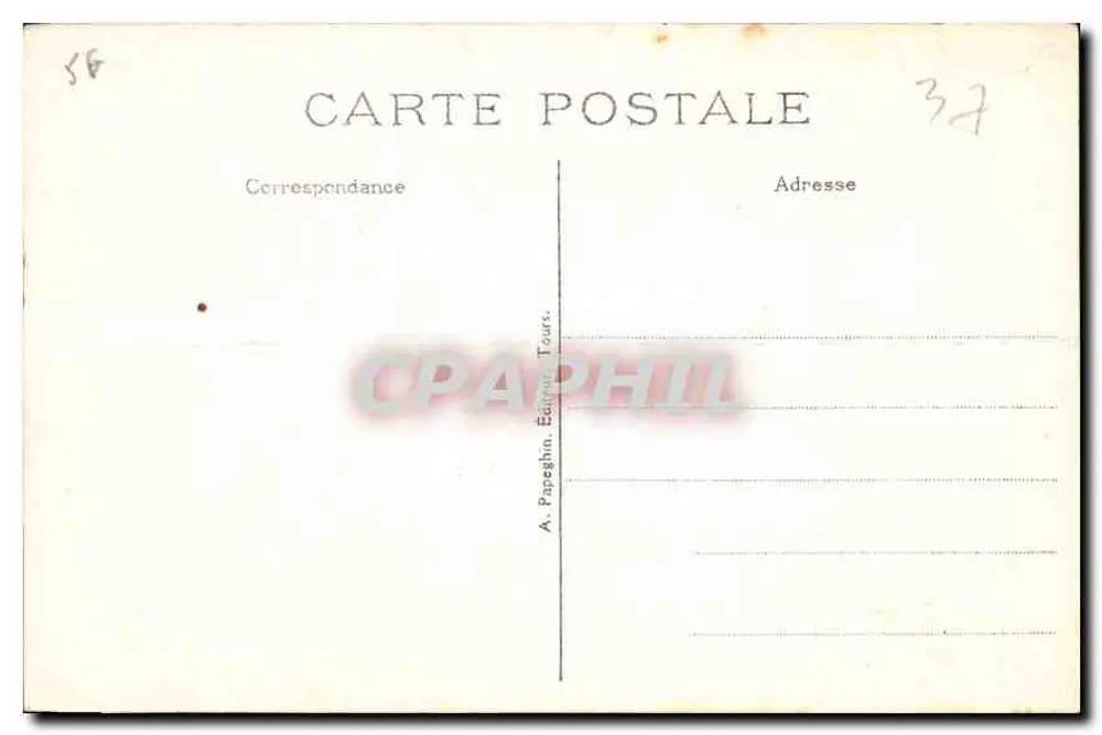 Chenonceaux (Loire-et-Loire) - O Castelo - A Capela — A.P. (editor) - Verso