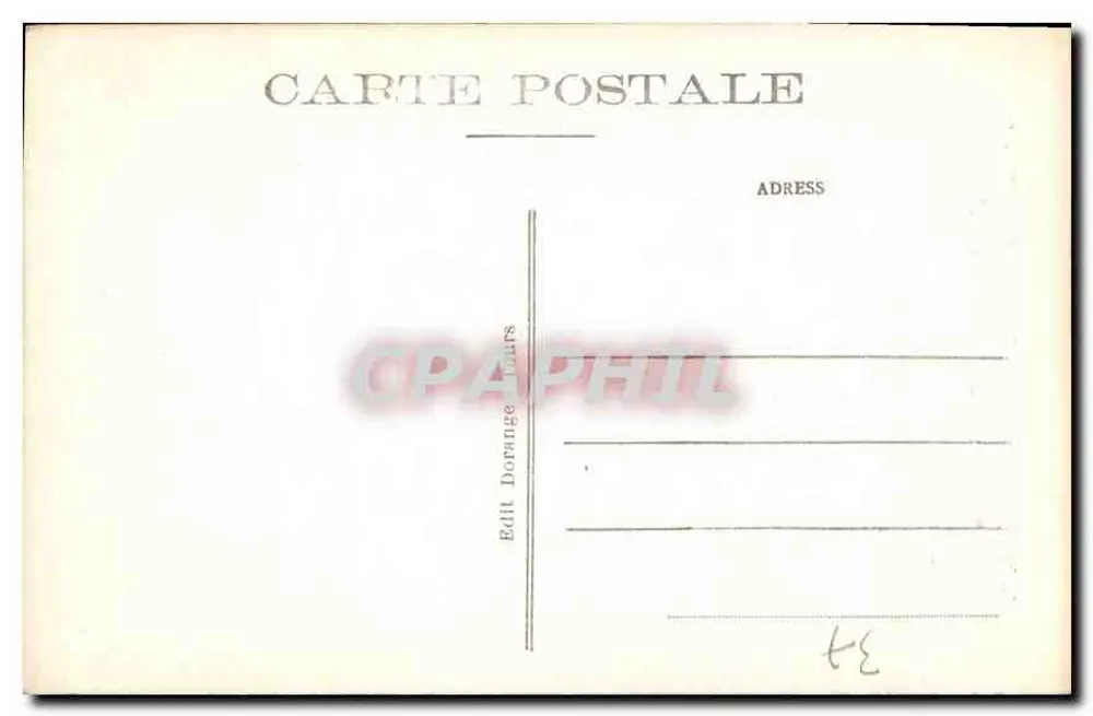 Chenonceaux — Das Schloss — Holländische Frau, von Mirvellt (16. Jahrhundert) R.D. - Rückseite