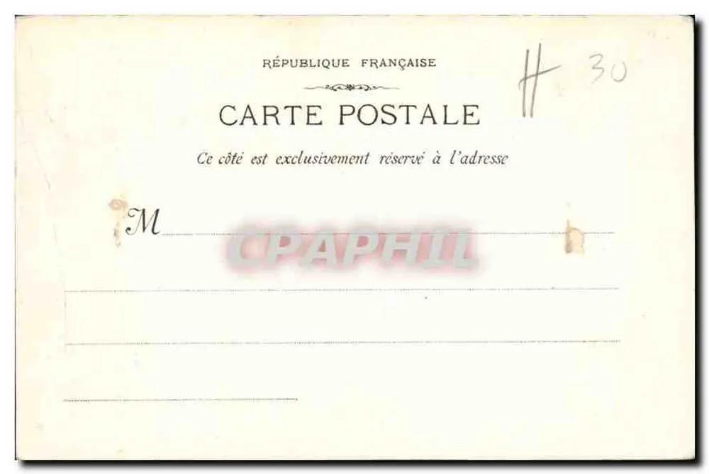 Nîmes - A Fonte de Pradier — fototipia de P. Lacour-Marbeill, n°178 - Verso