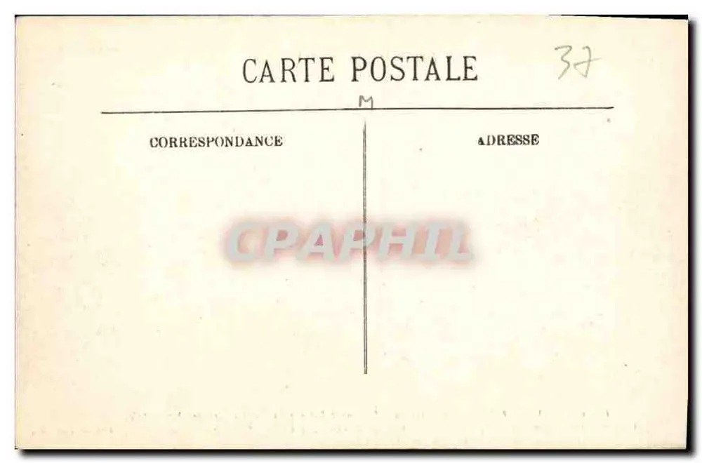 Chenonceaux — Het Kasteel (Historisch Monument) — De Westelijke Gevel — LL - Achterkant