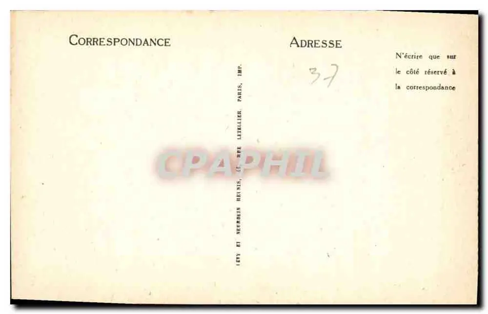 Langeais — O Castelo (século XV) — Fachada meridional — LL - Verso
