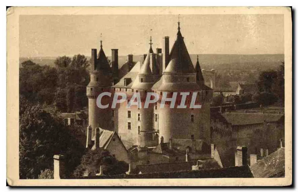 Schloss Langeais — Loire-et-Loire — Les Éditions d'Art Wern - Vorderseite