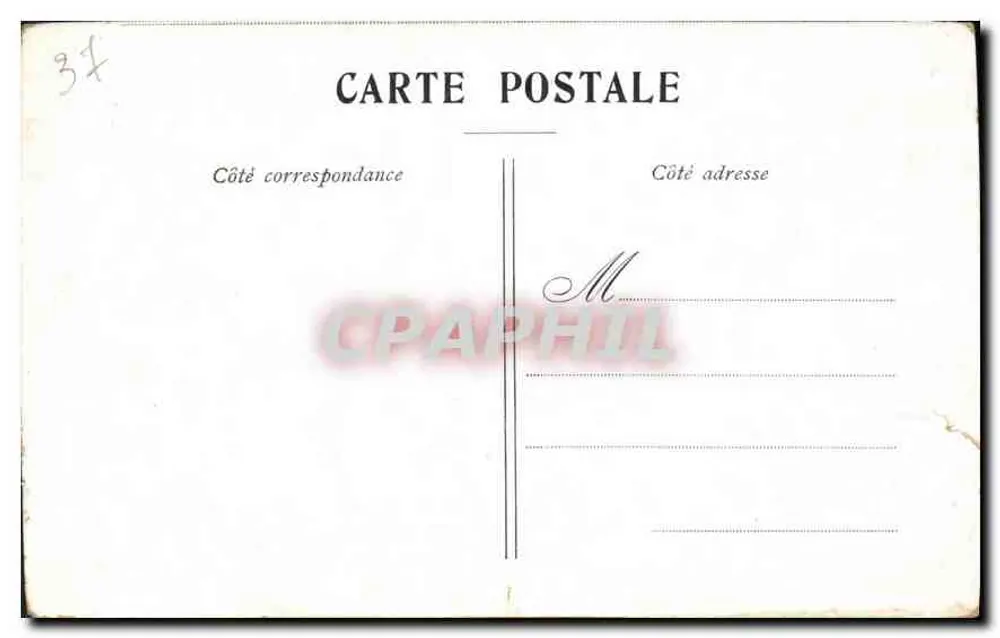 Castelo de Villandry — Indre-et-Loire — editor não identificado - Verso