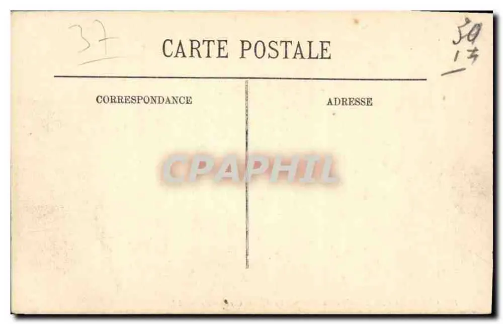 Chenonceaux — Le Château — La Façade Occidentale — LL. - Verso