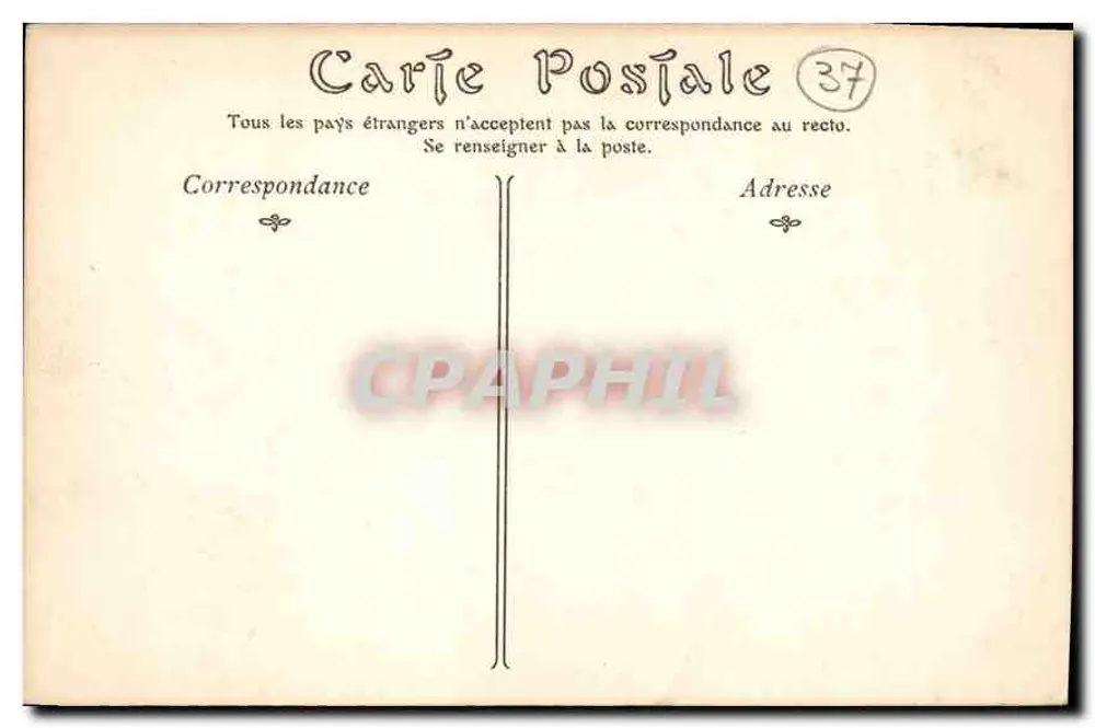 Tours — Abside da Catedral — ND Fot - Verso