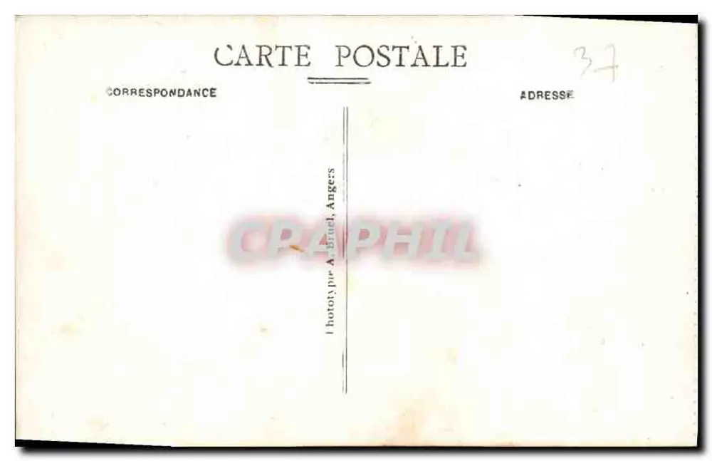 Loches (Loir-et-Cher) - Der Bergfried - Die Wachstube - Rückseite