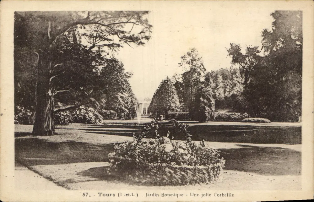 Tours (Loire-et-Loire) - Botanischer Garten - Ein hübsches Körbchen - Vorderseite
