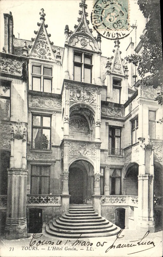 Tours — O Hotel Gouin — LL. n°73 - Frente