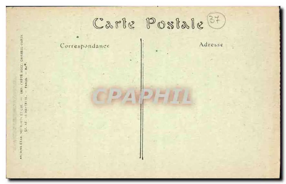 Loches — Restos da antiga fortaleza — PND Phot. - Verso
