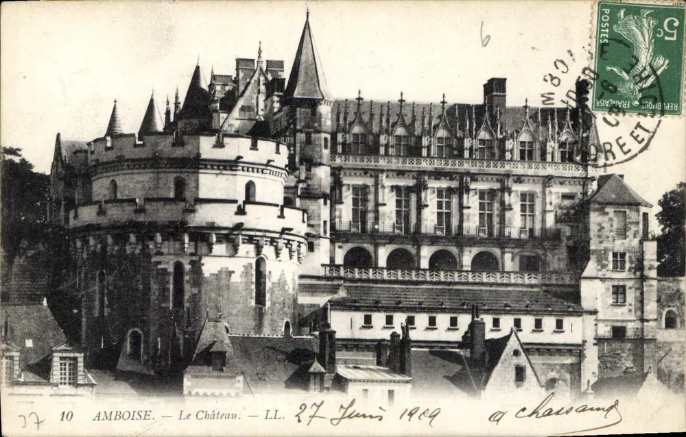 Amboise — Le Château — LL. n°10 - Frente