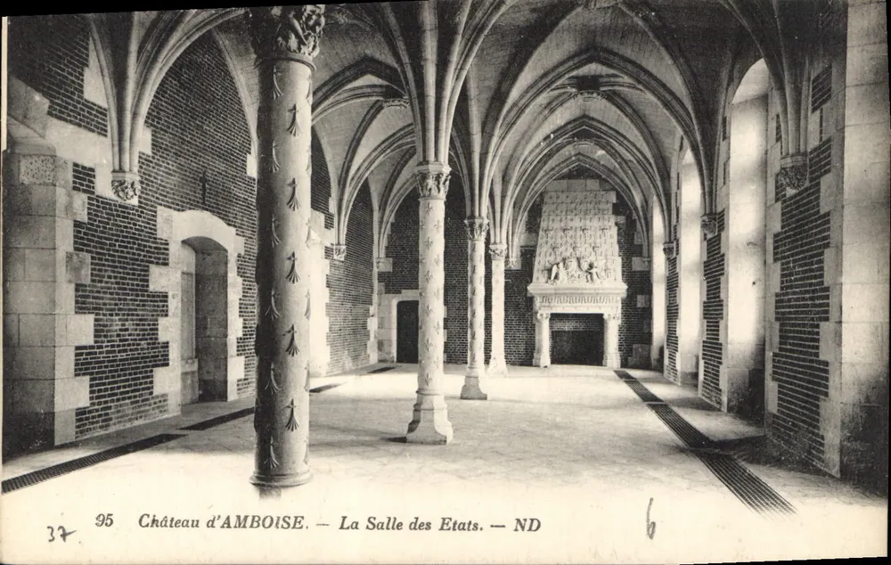 Schloss AMBOISE — Die Halle der Staaten — ND - Vorderseite