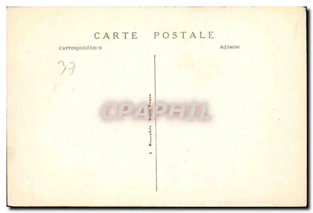 Chenonceau — O Castelo — A asa Thomas Bohier e a Torre das Marcas - Verso