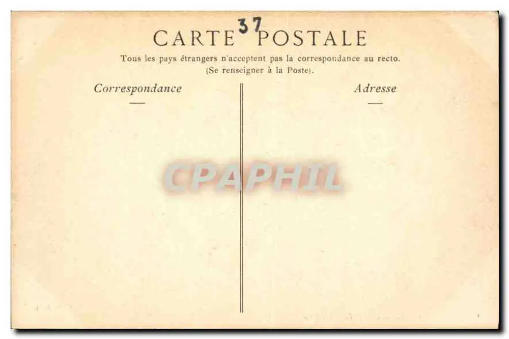 Castelo de Langeais — vista geral — G. H. Phot - Verso