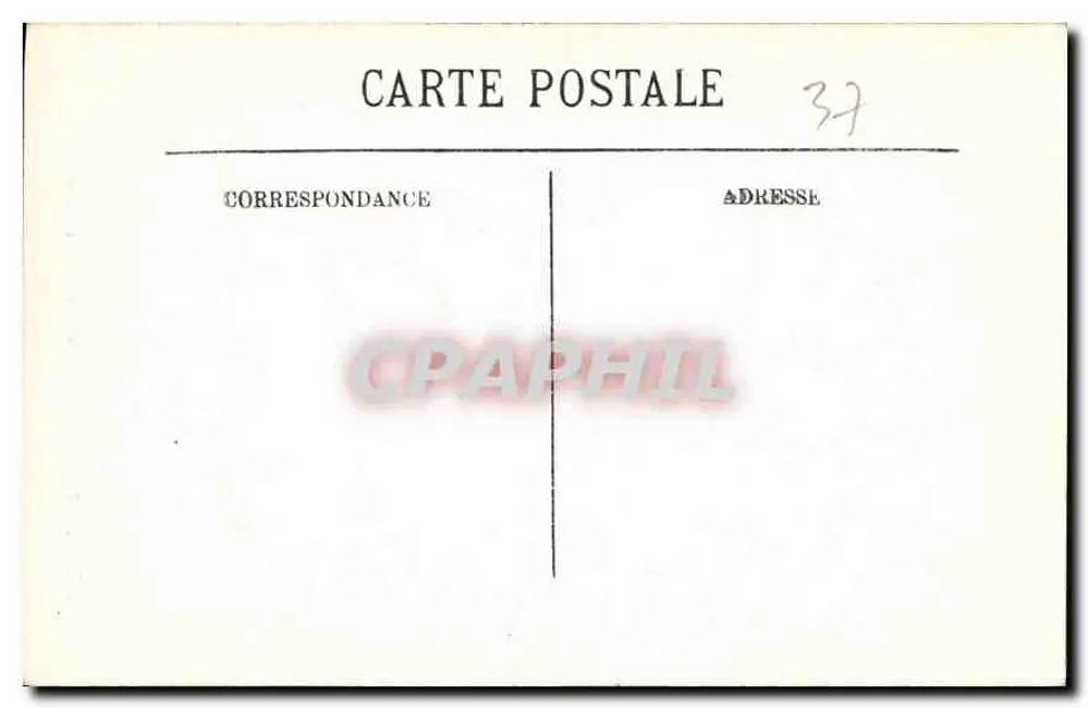 Azay-le-Rideau — Ansicht im Park — LL. n°10 - Rückseite