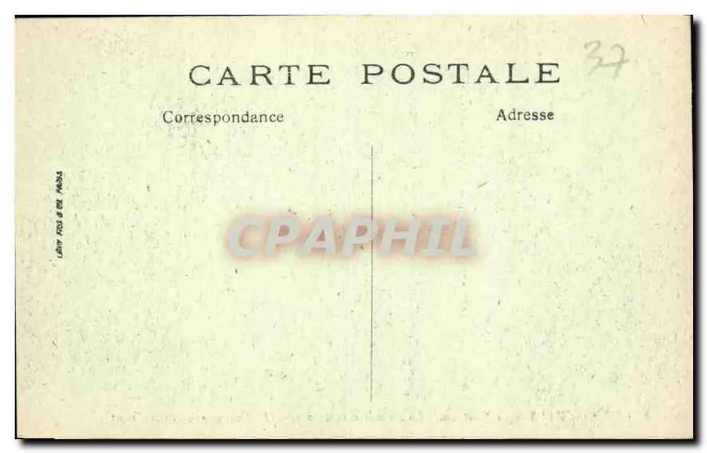 Chenonceaux - O Castelo - A Fachada Ocidental — LL - Verso
