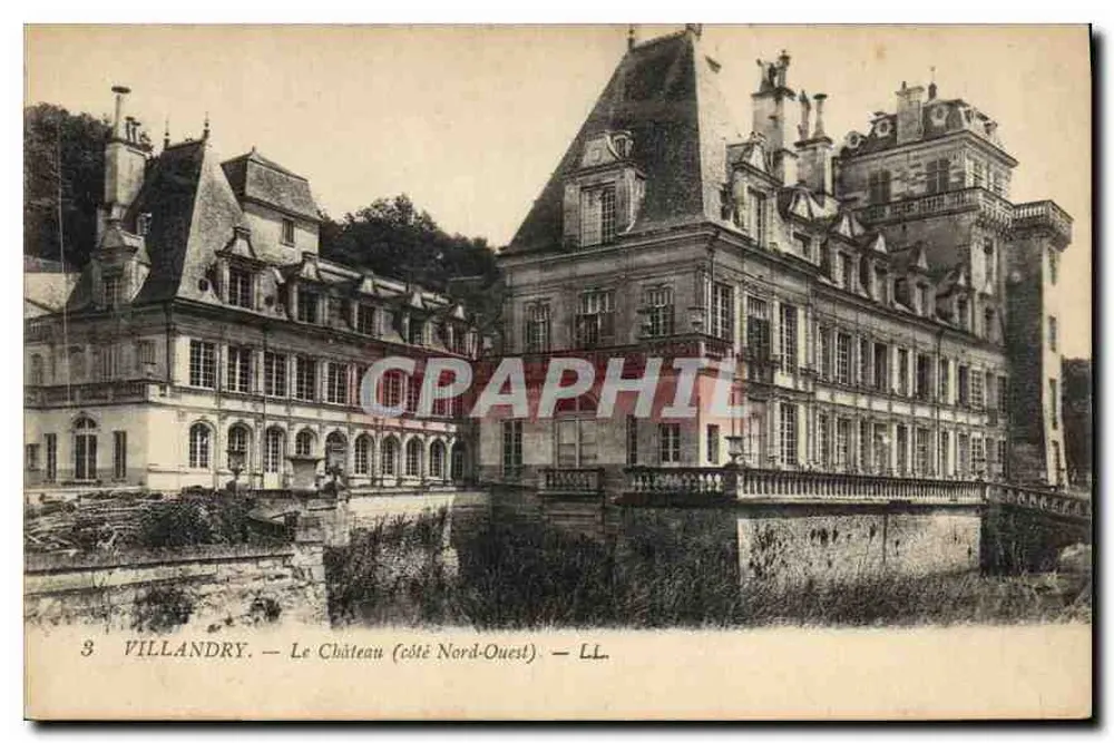Villandry — Das Schloss (Nordwestseite) — LL. - Vorderseite