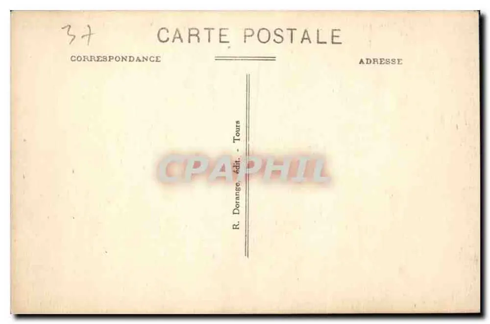 Nationaler Schloss (16. Jahrhundert) - Westfassade — Roy-le-Rideau (Loir-et-Cher) — R. Dorange, Verlag Tours - Rückseite